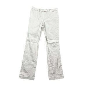 Tommy Hilfiger Chino Pants Womens 8 Beige Stretch Straight Leg Trousers‎